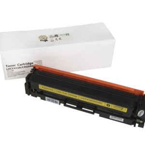 CF212A Compatible HP, toner de couleur jaune rendement 1400 pages à 5%, garanti 2 ans, livraison gratuite, retour produit 15 jours