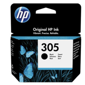 305 BK HP OEM, garantie 2 ans, 120 pages à 5%, livraison gratuite pour imprimantes HP Deskjet et Envy (voir liste exhaustive)