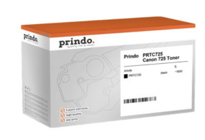 Toner 725 Noir compatible Canon pour imprimantes I-SENSYS (voir liste), rendement 1.600 pages à 5% livraison gratuite, garantie 2 ans.
