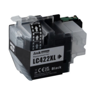LC422XLBK Compatible Brother, volume d'encre 64ml, pour imprimantes MFC J5340, J5740 Garantie 2 ans, Livraison gratuite