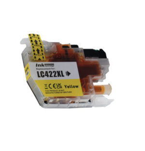 LC422XLY Compatible Brother, volume d'encre 19 ml, pour imprimantes MFC J5340, J5740 Garantie 2 ans, Livraison gratuite