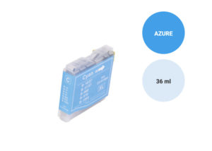 LC970 C Compatible Brother, volume d'encre 36 ml, pour imprimantes séries MFC et DCP. (voir liste) Garantie 2 ans, Livraison gratuite