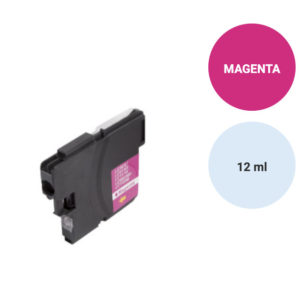 LC985 M Compatible Brother, volume d'encre 12ml, pour imprimantes séries MFC et DCP. (voir liste) Garantie 2 ans, Livraison gratuite