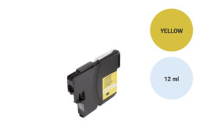 LC985 Y Compatible Brother, volume d'encre 12ml, pour imprimantes séries MFC et DCP. (voir liste) Garantie 2 ans, Livraison gratuite