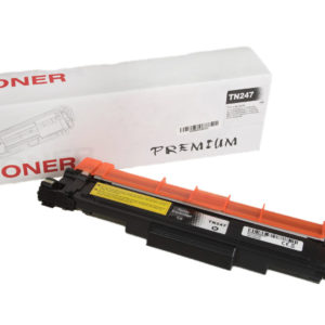 Toner noir TN247BK Compatible Brother se substitue aux références TN227BK et TN253BK, rendement de 3.000 pages, livraison gratuite