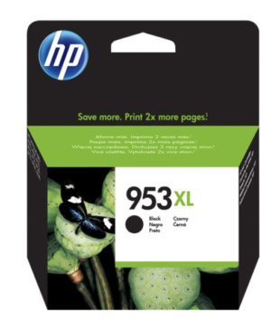 HP 953XL noir OEM garanti 2 ans, imprimez jusqu'à 2.000 pages en noir à 5% de remplissage ! Bénéficiez de notre livraison gratuite.