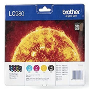 Cartegis vous propose ce Multipack Brother LC-980, pour retrouver des couleurs authentiques et lumineuses, rien ne vaut l'original !